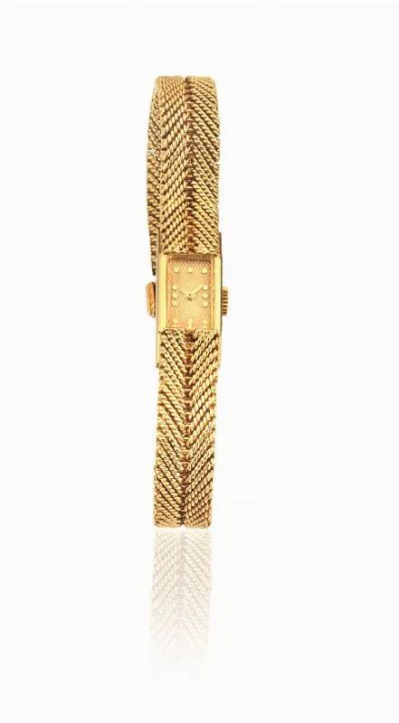 OROLOGIO PER SIGNORA, BOUCHERON, IN ORO GIALLO  - Auction FINE JEWELS AND WATCHES - Pandolfini Casa d'Aste