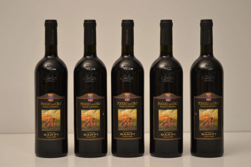 Brunello di Montalcino Poggio All'Oro Riserva Banfi 2006  - Auction An Extraordinary Selection of Finest Wines from Italian Cellars - Pandolfini Casa d'Aste