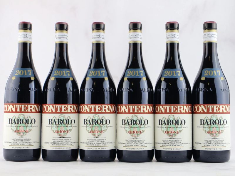 



Barolo Arione Giacomo Conterno 2017  - Asta ALCHIMIA - Vini Pregiati e da Collezione - Pandolfini Casa d'Aste