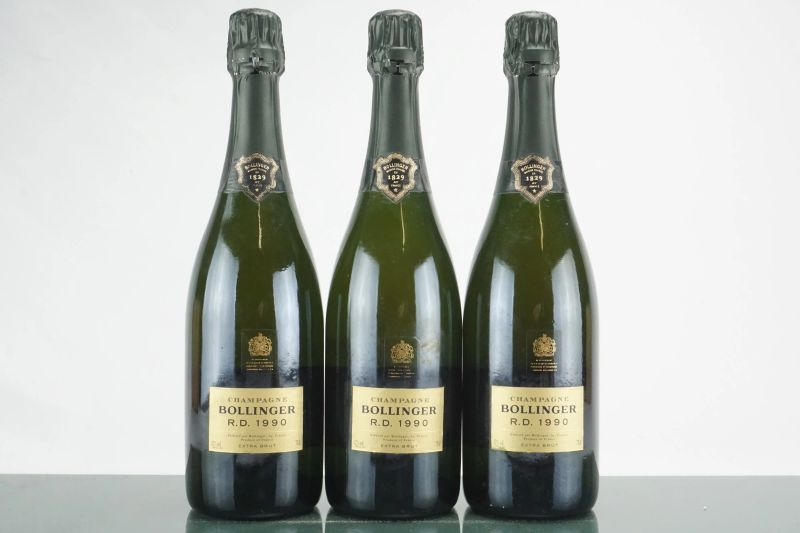 Bollinger R.D. 1990  - Auction L'Essenziale - Fine and Rare Wine - Pandolfini Casa d'Aste