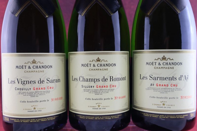 



La Trilogie Des Grand Crus M&ouml;et &amp; Chandonne   - Asta Smartwine 2.0 | Christmas Edition - Pandolfini Casa d'Aste