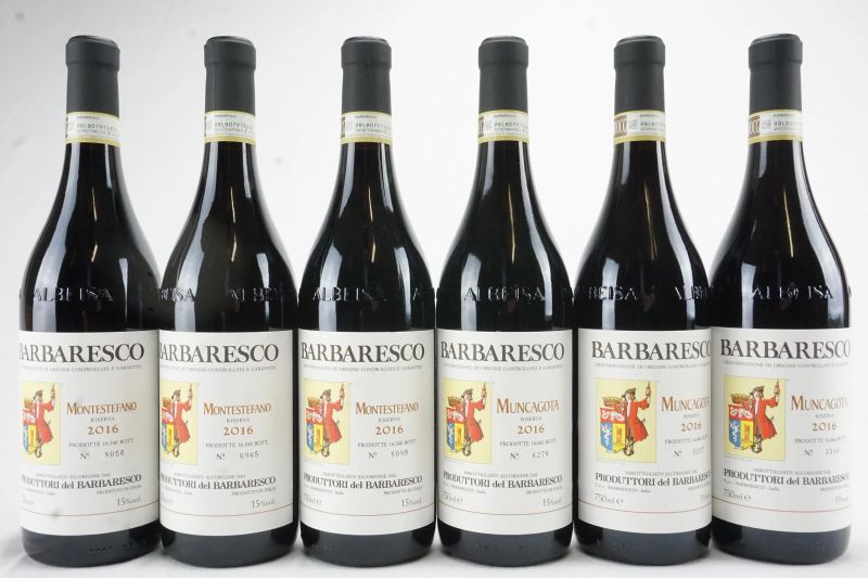      Selezione Barbaresco Riserva Produttori del Barbaresco 2016   - Asta L'Arte del Collezionare - Vini italiani e francesi da cantine selezionate - Pandolfini Casa d'Aste