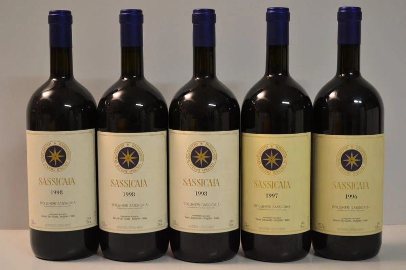Sassicaia Tenuta San Guido  - Auction Fine Wines from Important Private Italian Cellars - Pandolfini Casa d'Aste