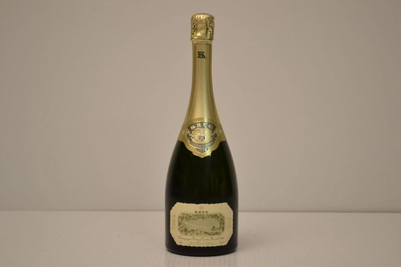 Krug Clos du Mesnil 1986  - Auction An Extraordinary Selection of Finest Wines from Italian Cellars - Pandolfini Casa d'Aste