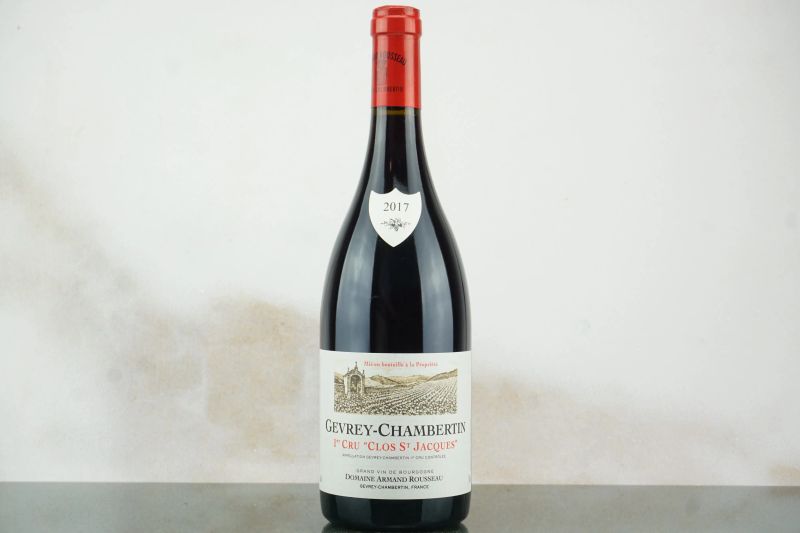 Gevrey-Chambertin Clos Saint Jacques Domaine Armand Rousseau 2017  - Auction LA RAFFINATEZZA DELLA COMPLESSITA' - Fine and Rare Wine - Pandolfini Casa d'Aste