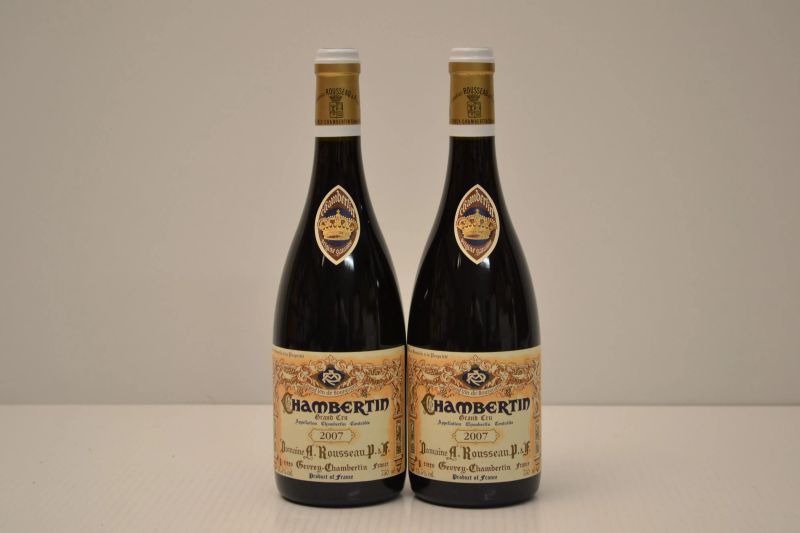 Chambertin Domaine Armand Rousseau 2007  - Auction An Extraordinary Selection of Finest Wines from Italian Cellars - Pandolfini Casa d'Aste