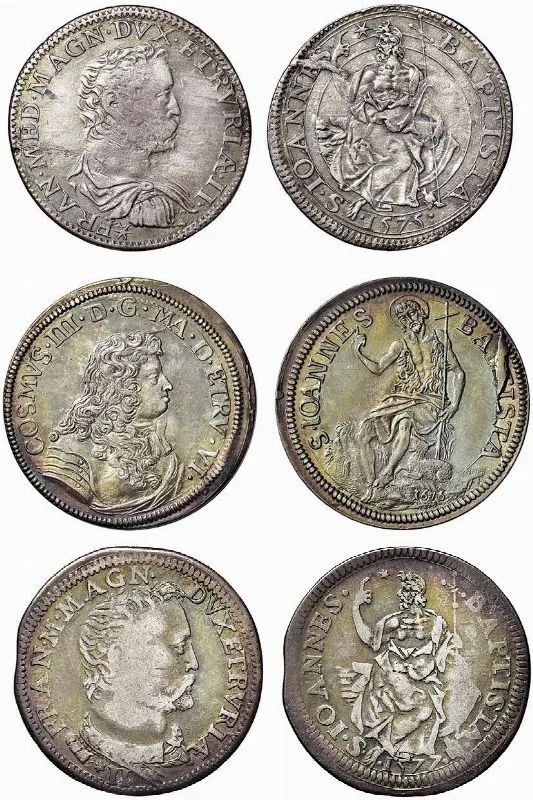 TRE TESTONI MEDICEI  - Auction Collectible coins and medals. From the Middle Ages to the 20th century. - Pandolfini Casa d'Aste
