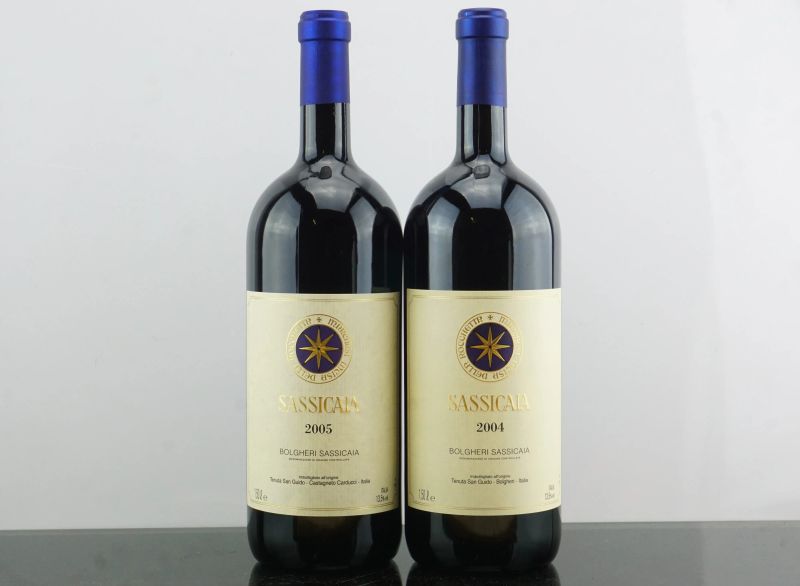 Sassicaia Tenuta San Guido  - Auction AS TIME GOES BY | Fine and Rare Wine - Pandolfini Casa d'Aste