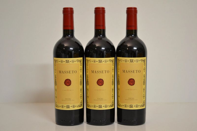 Masseto 2012  - Asta Una Eccezionale Selezione di Vini e Distillati Internazionali da Collezioni Private - Pandolfini Casa d'Aste
