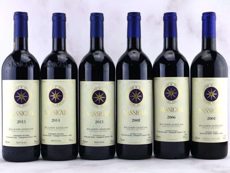 



Sassicaia Tenuta San Guido  - Auction Fine and Rare Wine from a Single Owner Collection - Pandolfini Casa d'Aste