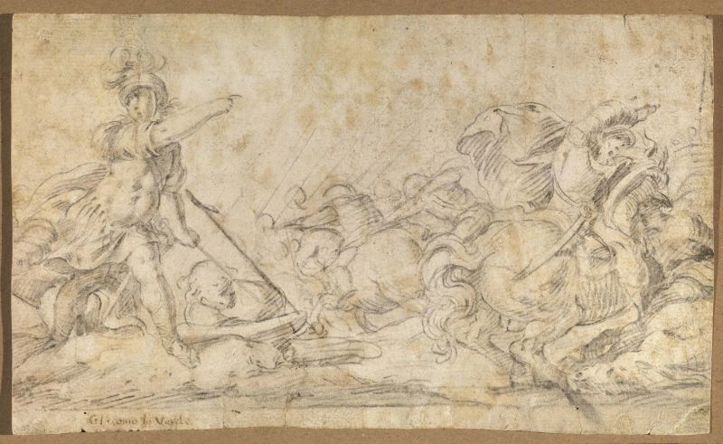 Attribuito a Giacomo Lo Verde  - Auction Works on paper: 15th to 19th century drawings, paintings and prints - Pandolfini Casa d'Aste
