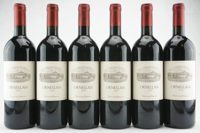 Ornellaia 2000  - Auction THE SIGNIFICANCE OF PASSION - Fine and Rare Wine - Pandolfini Casa d'Aste