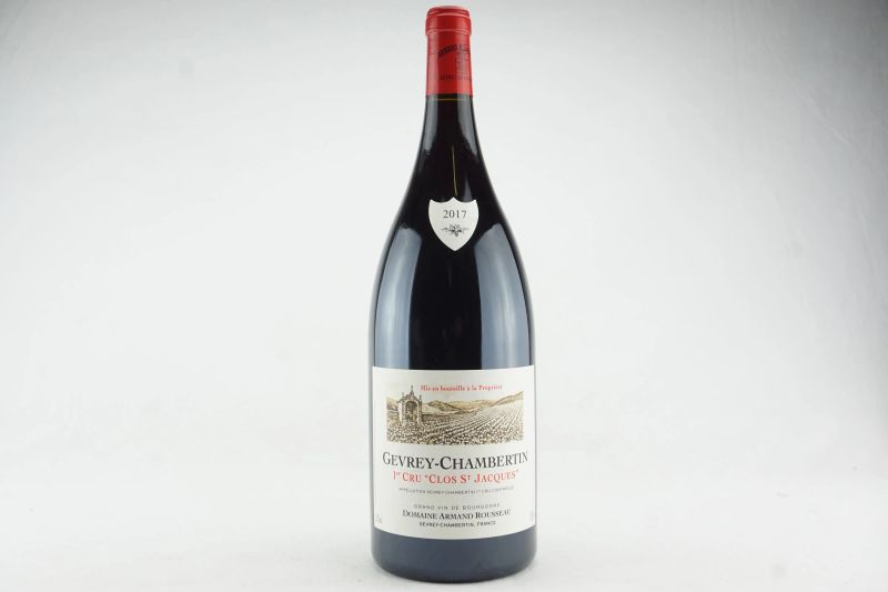 Gevrey-Chambertin Clos Saint Jacques Domaine Armand Rousseau 2017  - Auction THE SIGNIFICANCE OF PASSION - Fine and Rare Wine - Pandolfini Casa d'Aste