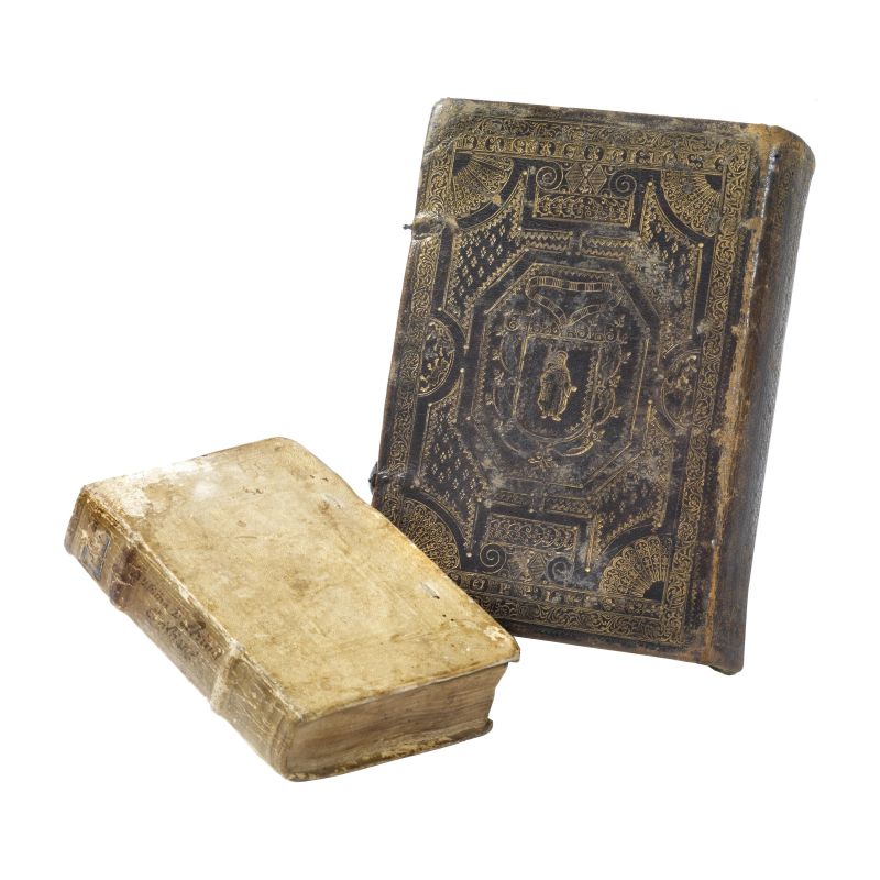 [LEGATURE 500-600]. Lotto di 2 opere religiose del 5/600 in legature coeve (2 volumi):  - Auction BOOK, MANUSCRIPTS AND AUTOGRAPHS - Pandolfini Casa d'Aste