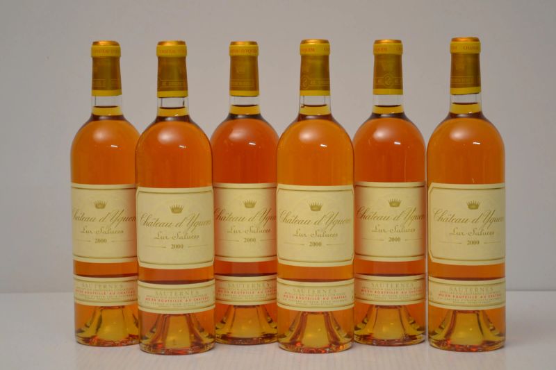Chateau d'Yquem 2000  - Auction An Extraordinary Selection of Finest Wines from Italian Cellars - Pandolfini Casa d'Aste