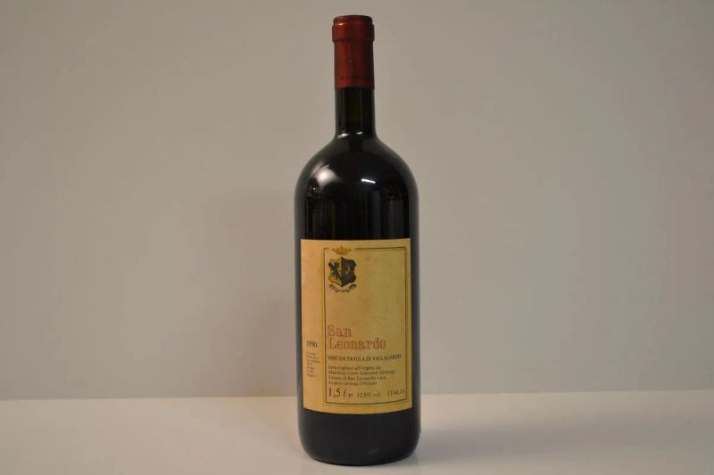San Leonardo Tenuta San Leonardo 1990                                       - Asta Vini e distillati da collezione da cantine selezionate - Pandolfini Casa d'Aste