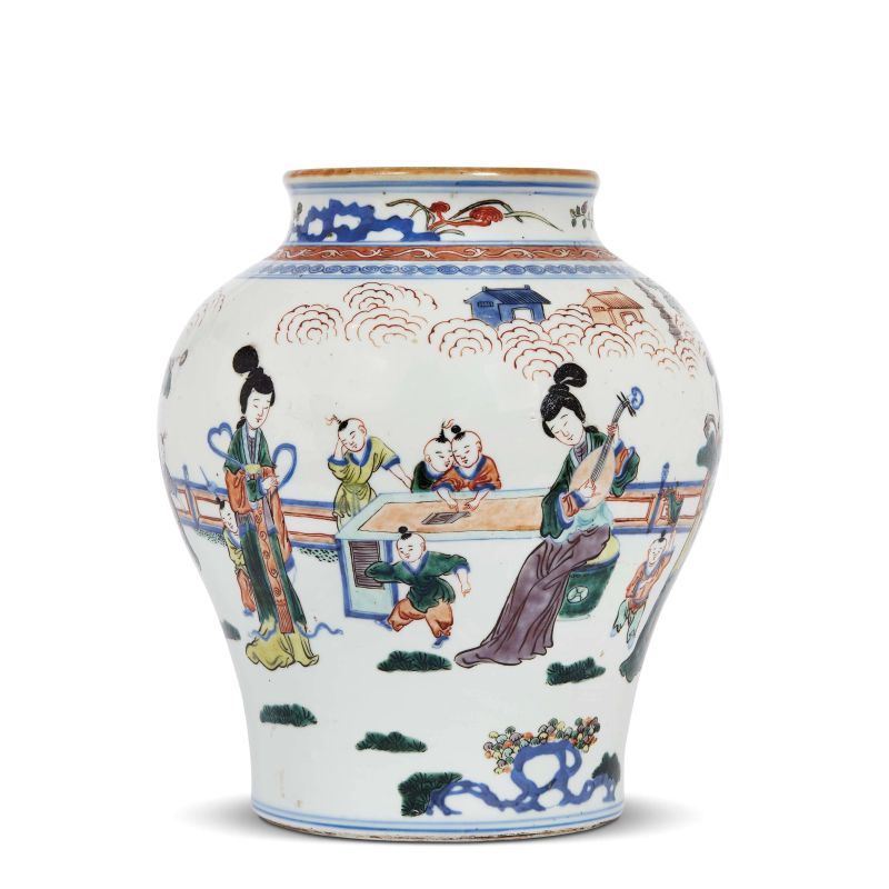 VASO, CINA, DINASTIA QING, SEC. XVII  - Asta Arte Orientale | &#19996;&#26041;&#33402;&#26415; - Pandolfini Casa d'Aste