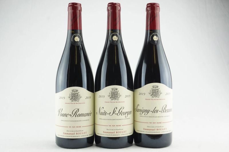 Selezione Domaine Emmanuel Rouget 2019  - Auction THE SIGNIFICANCE OF PASSION - Fine and Rare Wine - Pandolfini Casa d'Aste