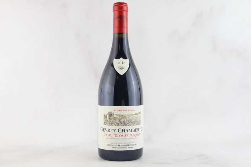 



Gevrey-Chambertin Clos Saint Jacques Domaine Armand Rousseau 2016  - Auction La Joie du Vin - Fine and Rare Wine - Pandolfini Casa d'Aste