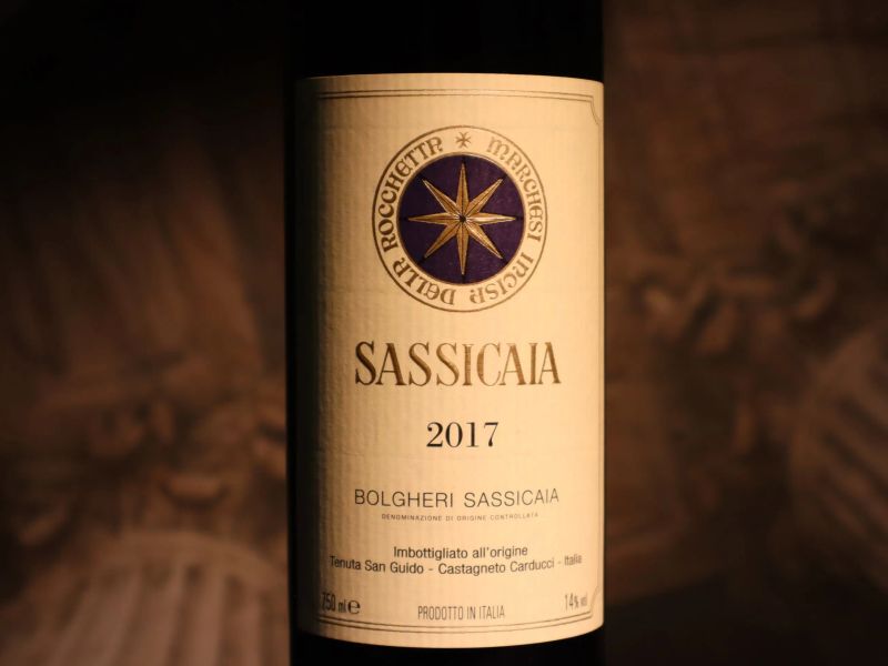 Sassicaia Tenuta San Guido 2017  - Asta Smartwine 2.0 | Spring Classics - Pandolfini Casa d'Aste