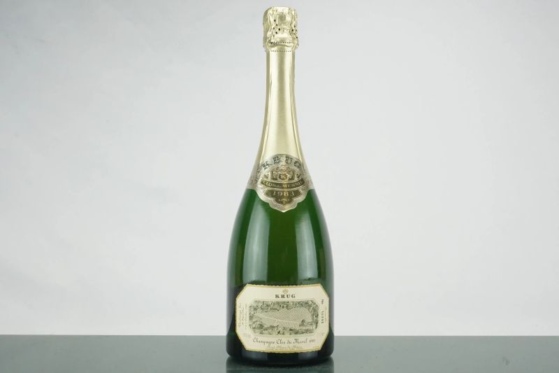 Krug Clos du Mesnil 1983  - Auction L'Essenziale - Fine and Rare Wine - Pandolfini Casa d'Aste