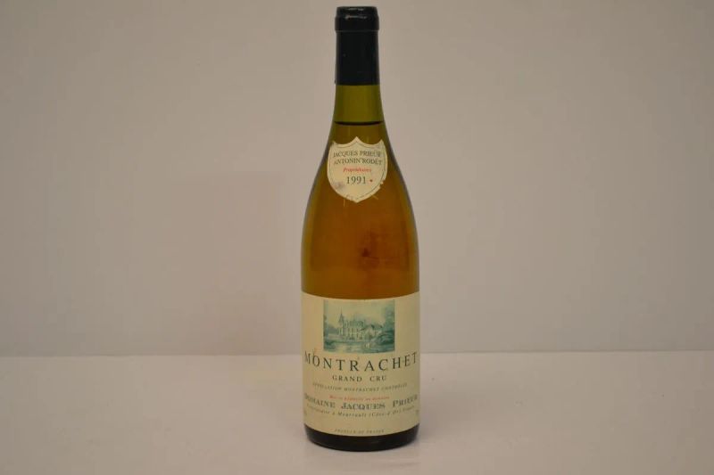 Montrachet Domaine Jacques Prieur 1991  - Asta Vini Pregiati e una Straordinaria Selezione dalla Cantina Storica di Masseto - Pandolfini Casa d'Aste