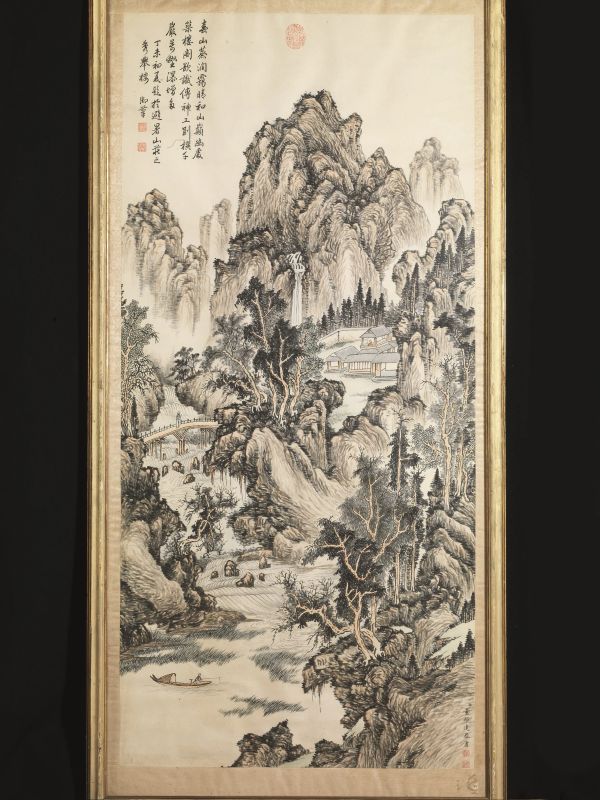      DIPINTO SU CARTA, CINA, DINASTIA QING   - Asta ARTE ORIENTALE - Pandolfini Casa d'Aste