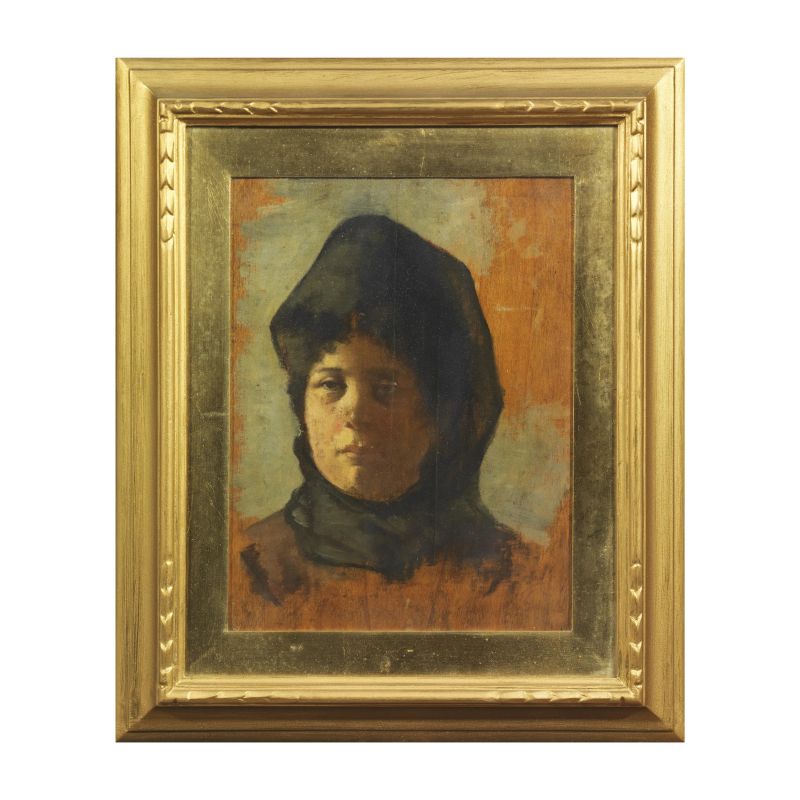 Tuscan school, 19th century  - Auction TIMED AUCTION | 19TH AND 20TH CENTURY PAINTINGS AND SCULPTURES - Pandolfini Casa d'Aste