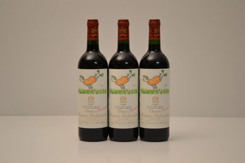Chateau Mouton Rothschild 1999  - Auction An Extraordinary Selection of Finest Wines from Italian Cellars - Pandolfini Casa d'Aste