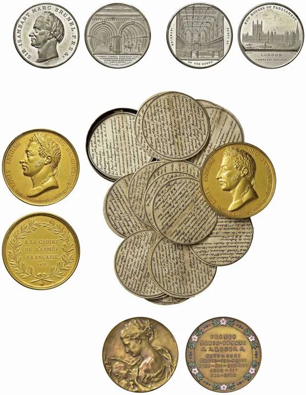 QUATTRO MEDAGLIE  - Auction Collectible coins and medals. From the Middle Ages to the 20th century. - Pandolfini Casa d'Aste