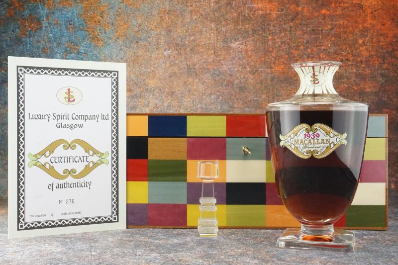 Macallan-Glenlivet 1939  - Asta Christmas Spirits - Whisky, Rum e Distillati da Collezione - Pandolfini Casa d'Aste
