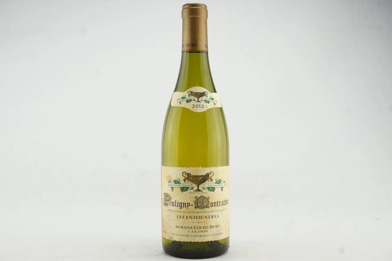 Puligny-Montrachet Les Enseign&egrave;res Domaine J.-F. Coche Dury 2013  - Auction THE SIGNIFICANCE OF PASSION - Fine and Rare Wine - Pandolfini Casa d'Aste