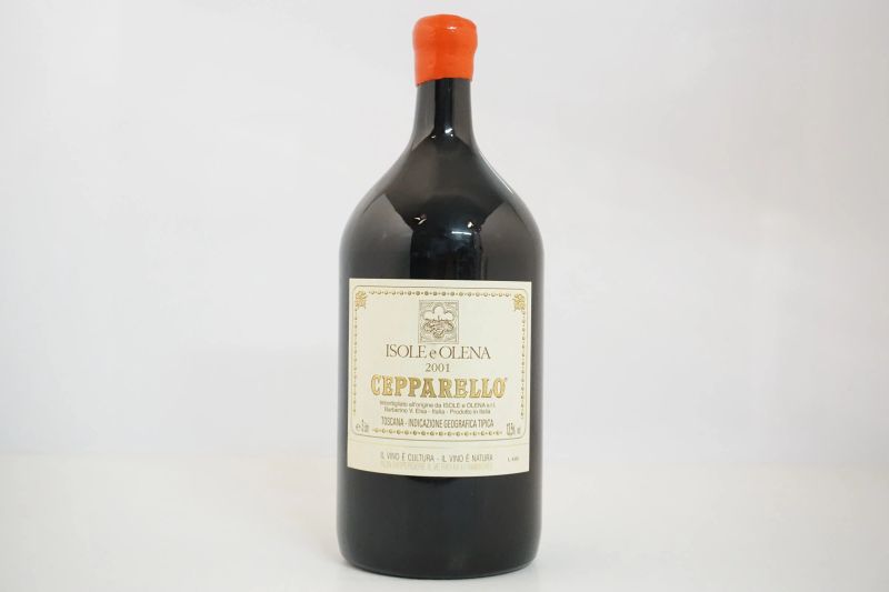      Cepparello Isole e Olena 2001   - Asta Vini Pregiati e Distillati da Collezione - Pandolfini Casa d'Aste