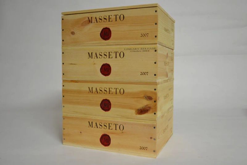 Masseto 2007  - Asta Vini pregiati e da collezione - Pandolfini Casa d'Aste
