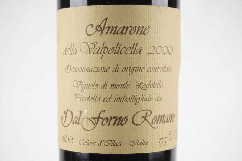      Amarone della Valpolicella Romano Dal Forno 2000   - Auction ONLINE AUCTION | Smart Wine & Spirits - Pandolfini Casa d'Aste