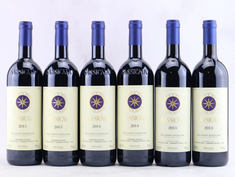 



Sassicaia Tenuta San Guido  - Asta ALCHIMIA - Vini Pregiati e da Collezione - Pandolfini Casa d'Aste