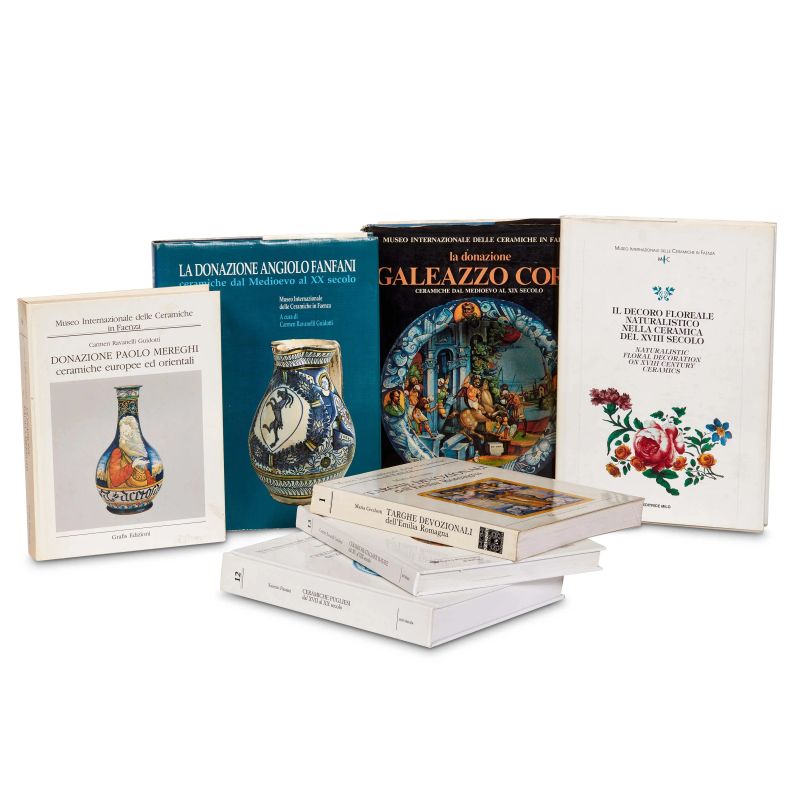 



MAIOLICA. FAENZA MUSEUM. Lot of seven books  - Auction CERAMICS. MAJOLICA AND PORCELAIN FROM THE RENAISSANCE TO THE 18TH CENTURY - Pandolfini Casa d'Aste