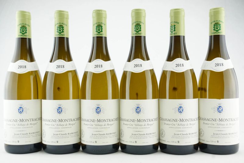 Chassagne-Montrachet Abbaye de Morgeot Domaine J. C. Ramonet 2018  - Auction THE SIGNIFICANCE OF PASSION - Fine and Rare Wine - Pandolfini Casa d'Aste