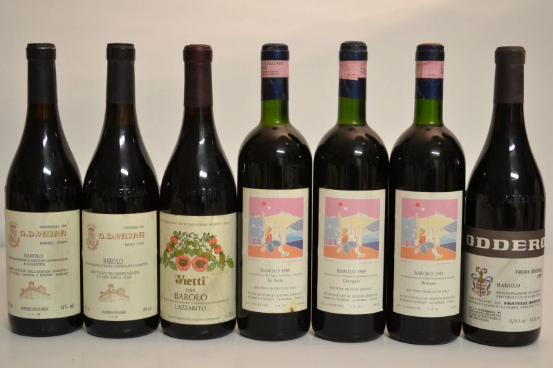 Selezione Barolo 1989  - Auction A Prestigious Selection of Wines and Spirits from Private Collections - Pandolfini Casa d'Aste