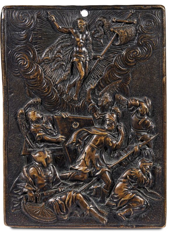 Augsburg, Cerchia di Matthias Wallbaum, inizi secolo XVII  - Asta PLACCHETTE, MEDAGLIE, BRONZETTI - Pandolfini Casa d'Aste