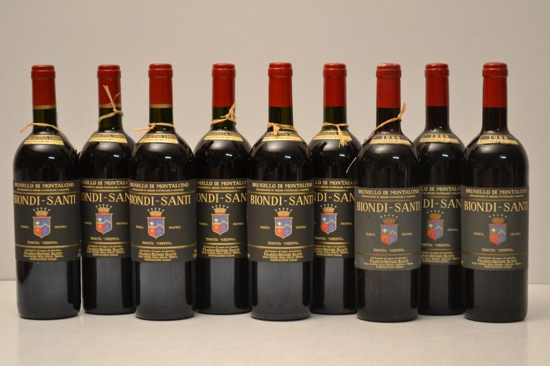 Brunello di Montalcino Biondi Santi  - Asta Una Straordinaria Selezione di Vini Pregiati da Cantine Italiane - Pandolfini Casa d'Aste