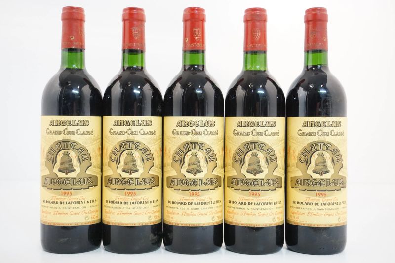 Ch&acirc;teau Angelus 1995  - Auction FINE WINES AND SPIRITS - Pandolfini Casa d'Aste