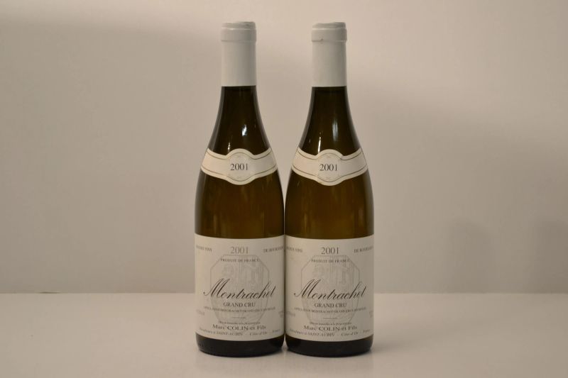 Montrachet Domaine Marc Colin 2001  - Auction  An Exceptional Selection of International Wines and Spirits from Private Collections - Pandolfini Casa d'Aste