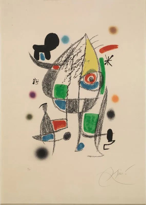 Mir&oacute;, Joan  - Auction Old and Modern Master Prints and Drawings-Books - Pandolfini Casa d'Aste