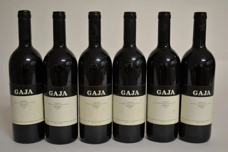 Barolo Sperss Gaja  - Auction PANDOLFINI FOR EXPO 2015: Finest and rarest wines - Pandolfini Casa d'Aste
