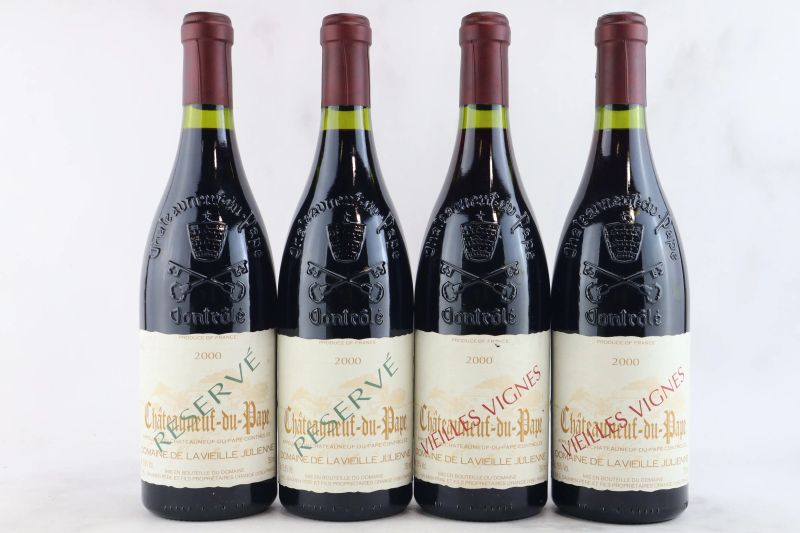 



Selezione Ch&acirc;teauneuf-du-Pape Domaine Vieille Julienne 2000  - Auction La Joie du Vin - Fine and Rare Wine - Pandolfini Casa d'Aste