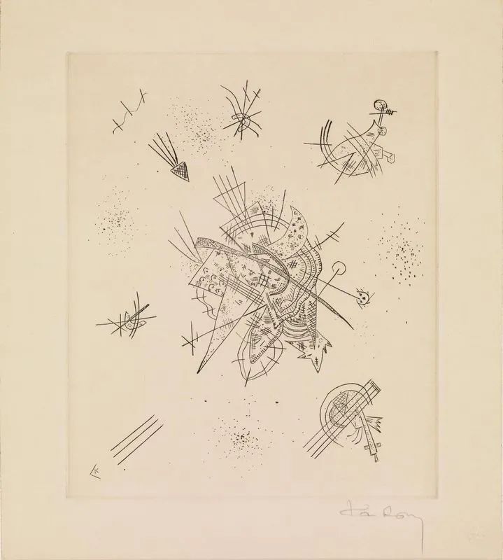 Wassily Kandinsky  - Asta Stampe e disegni moderni e contemporanei da una collezione italiana - III - Pandolfini Casa d'Aste