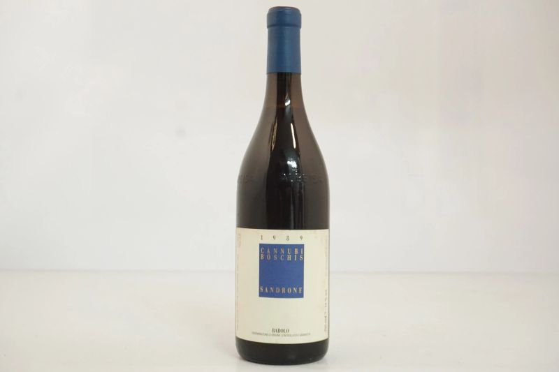      Barolo Cannubi Boschis Sandrone 1989   - Asta ASTA A TEMPO | Smart Wine & Spirits - Pandolfini Casa d'Aste