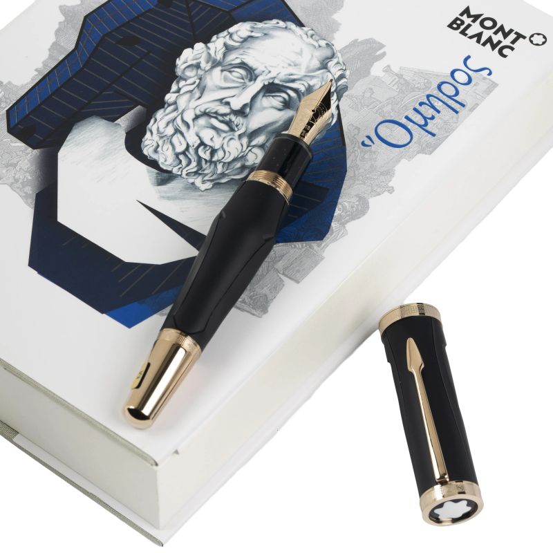 Montblanc : MONTBLANC HOMER WRITERS SERIES LIMITED EDITION FOUNTAIN PEN N. 4539/9800, 2018  - Auction ARCADE |  WATCHES AND COLLECTIBLE PENS - Pandolfini Casa d'Aste