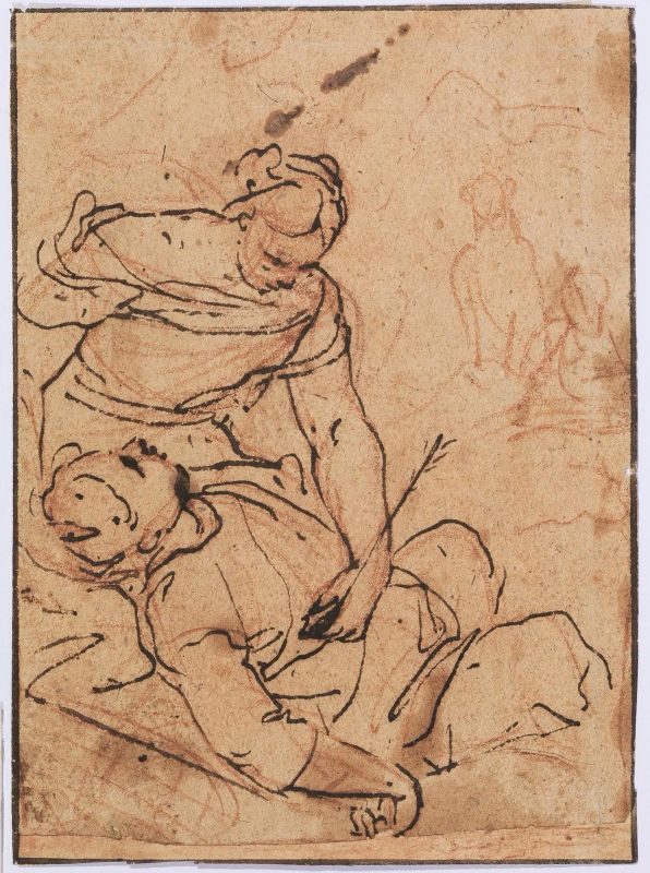      Luca Giordano   - Auction Works on paper: 15th to 19th century drawings, paintings and prints - Pandolfini Casa d'Aste